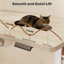 Bureau debout à hauteur ajustable avec ports USB et plateau de gestion des câbles Mancheer-1873309652-1873309655