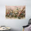 Charlton Home Floral Eucalyptus Wall Hanging Tapestry Boho Wild Garden Rose and Olive Green-1653248418