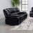 Brynden Upholstered Motion Reclining Loveseat Black-1431886848