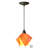 Dale Handcrafted Glass 1-Light Geometric Pendant-22109598-22109613-22109595