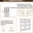 Modern Elegant White Shoe Cabinet With 6 Double - Layer Flip Drawers, Adjustable Storage, 3 Hooks, Narrow Design, Cream Aesthetic, , Tip Devices, Air Circulation Tipping Bucket Space Saving, , Floor-309157334