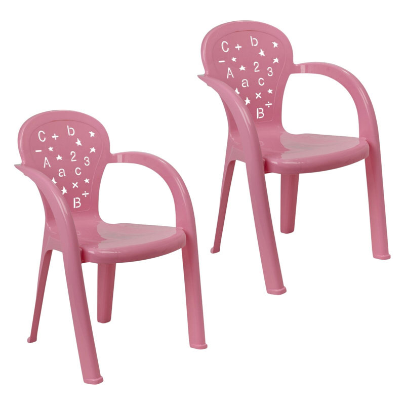 Roehl Children's Chair, Pink