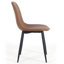 Chaise rembourrée en similicuir Kavi -1431798405