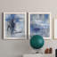Reflections in Indigo - Peinture sur toile 2 pièces-1783333862-1783333871