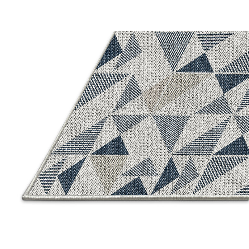 Geometric Indoor Rug, Rectangle 8' x 12'