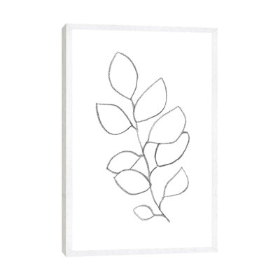 Botanical Minimal Line - Print on Canvas