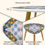 Ensemble de 2 tables basses gigognes Triangle