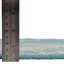 Tapis bleu sarcelle intérieur / extérieur tissé à la machine 4 pi 1 po Geo-324057320