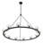 Rashana 12 Light Matte Black Chandelier