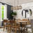 Turman 3 - Light Kitchen Island Geometric Pendant