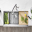 Quatrus R15 Ergon 33" Single Bowl Apron-Front Stainless Steel Farmhouse Sink