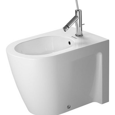 Starck 22.5" Floor Mount Bidet (Faucet Not Included)