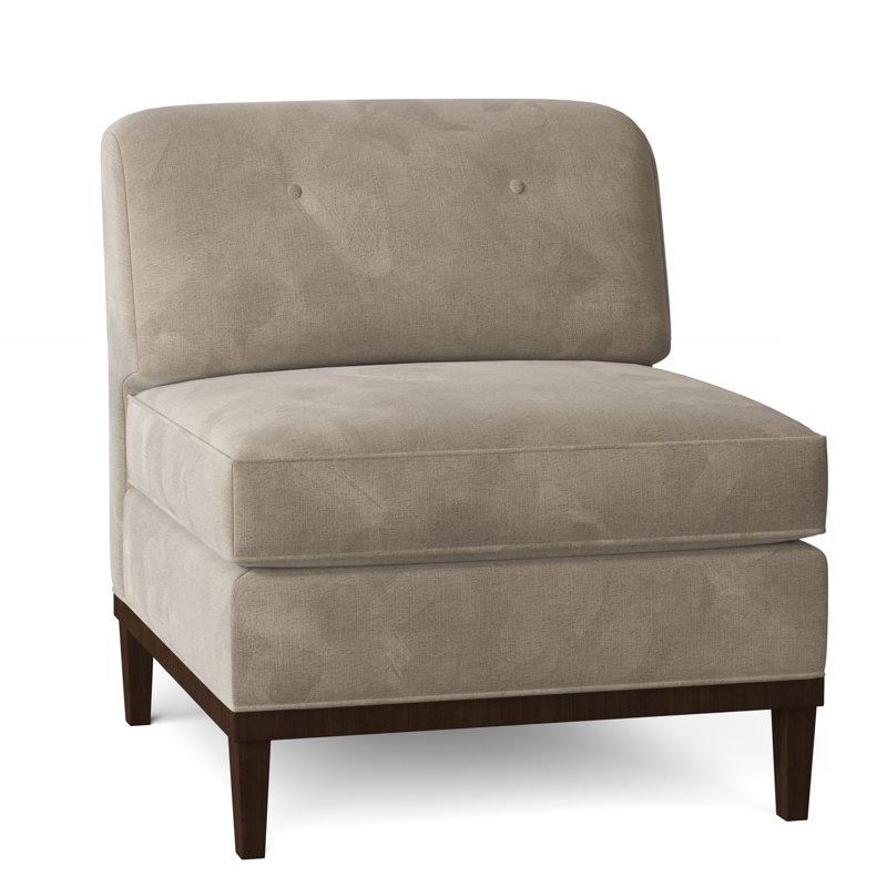 Avalon Slipper Chair, Alexis Beige, Café