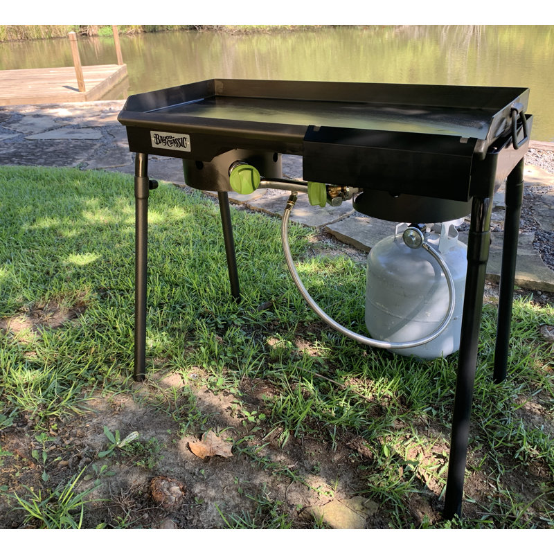Double cuisinière Bayou® avec plaque chauffante double