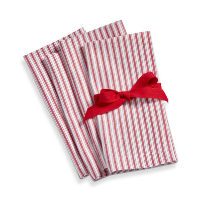 Ticking Stripe Napkin S/4