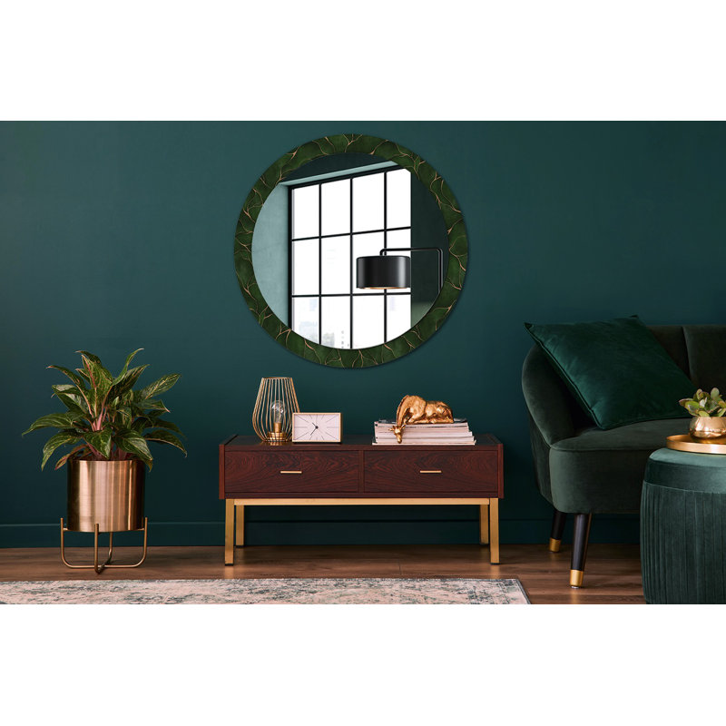 Huldar Glass Flat Wall Mirror