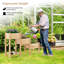 Cambray Wood Elevated Planter