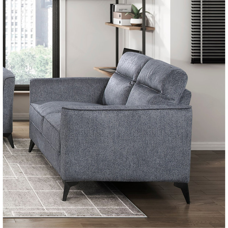 Canapé 3 pièces Modern Living, Gris foncé