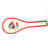 Ceramic / Porcelain Spoon Rest