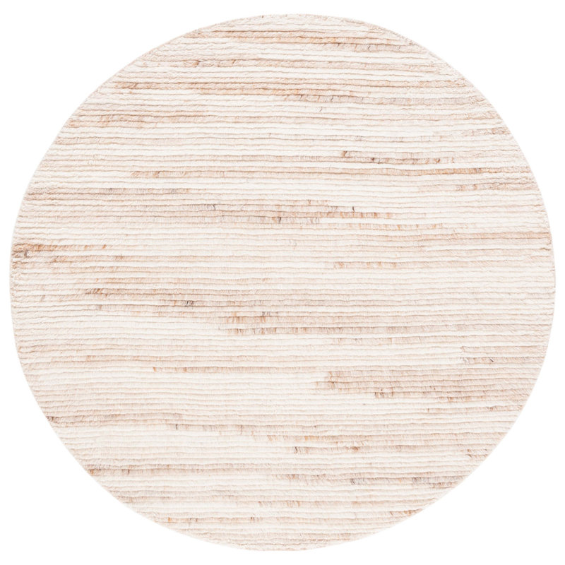 Sennott Hand Woven Performance Rug, Round 6'