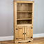 Recdo 170cm H x 75cm W Solid Wood Standard Bookcase-1426487243