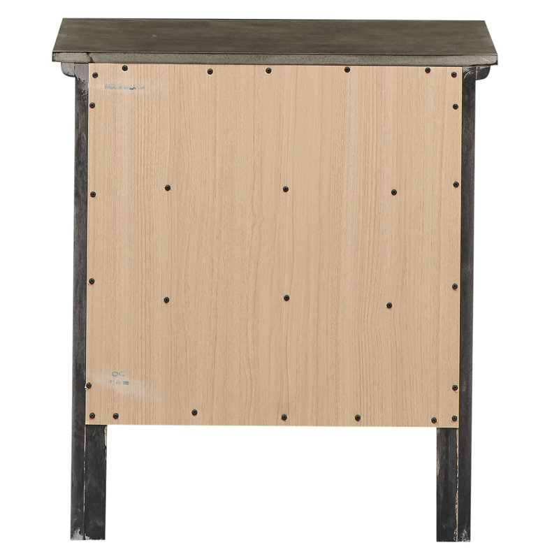 Table de chevet moderne avec 3 tiroirs - Solution de rangement polyvalente, design décontracté pour les espaces de vie, tiroir avec espaces de 26 po de hauteur x 24 po de largeur et 18 po de profondeur