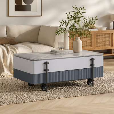 Table basse avec plateau relevable Wilkins
