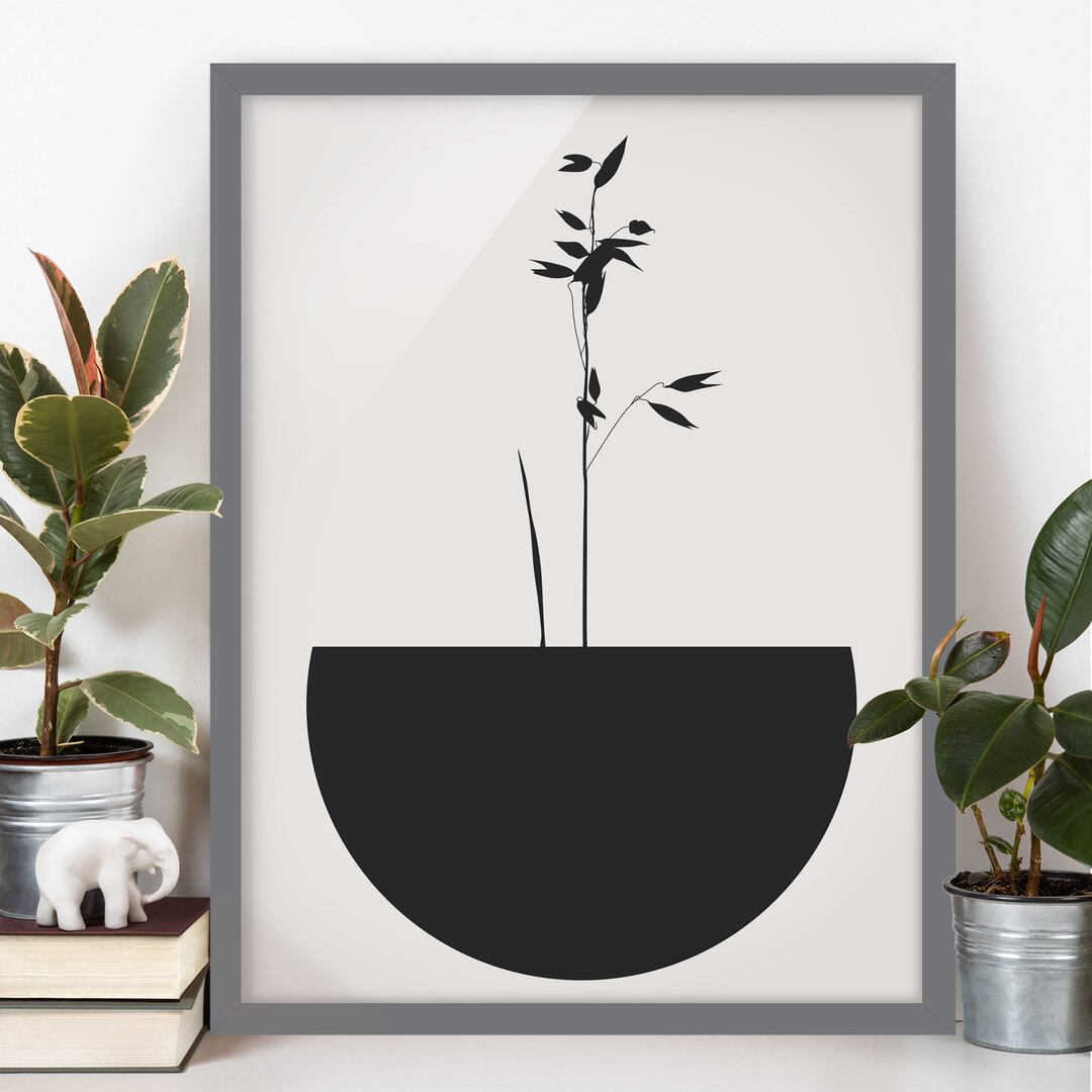 Gerahmtes Poster Flora - Delicate Growth