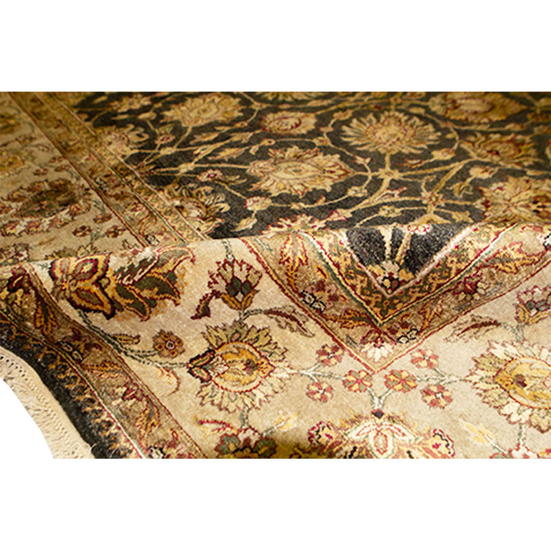 Dania Hand Woven Silk and Wool Oriental Area Rug
