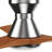 52'' Smart Solid Wood Ceiling Fan With Remote, Light Kit IncludedWorks With Google Assistant And Amazon Alexa,Siri Shortcut.-70837330