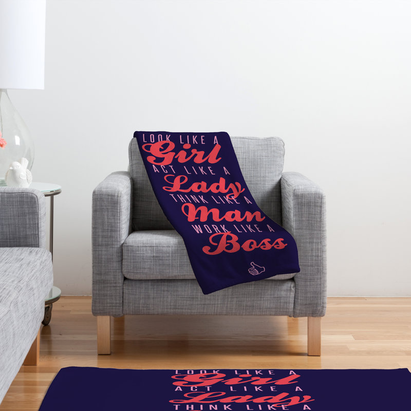 Wesley Bird Throw Blanket, Small
