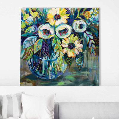 Lumière bleue - peinture