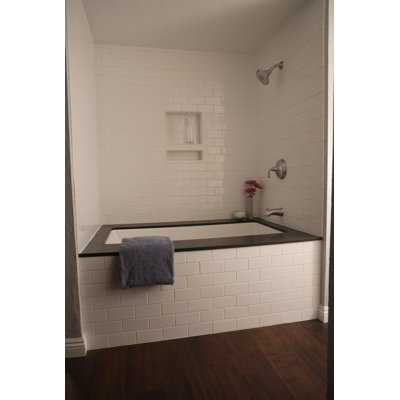 Lacey 66'' x 32'' Acrylic Bathtub