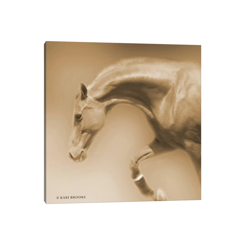 Arch Sepia by Kari Brooks - Wrapped Canvas Gallery-Wrapped Canvas Giclée, 45.72 cm H x 45.72 cm W