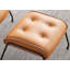 Chaise d'appoint rembourrée avec repose-pieds-1612424103