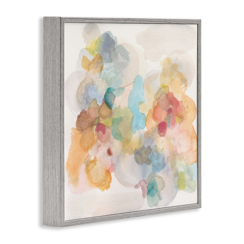 Douce aquarelle abstraite, giclée par Jodi Fuchs, H 12 po x l 12 po x P 1,5 po, Estampe numérique Farmhouse