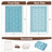 Geometric Outdoor Mats Plastic Straw Rug Outdoor Leisure Waterproof Carpet Garden Terrace Balcony Picnic Mat for Porch RV Deck Camping Backyard-31168453