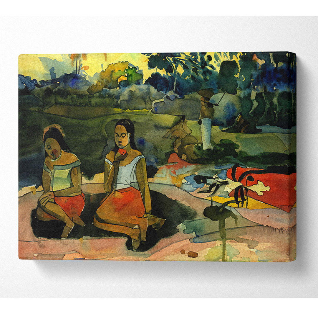 Gauguin Nave Nave Moe - Wrapped Canvas Kunstdrucke