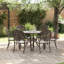 6 - Person Patio Dining Set Square Table-1994467310