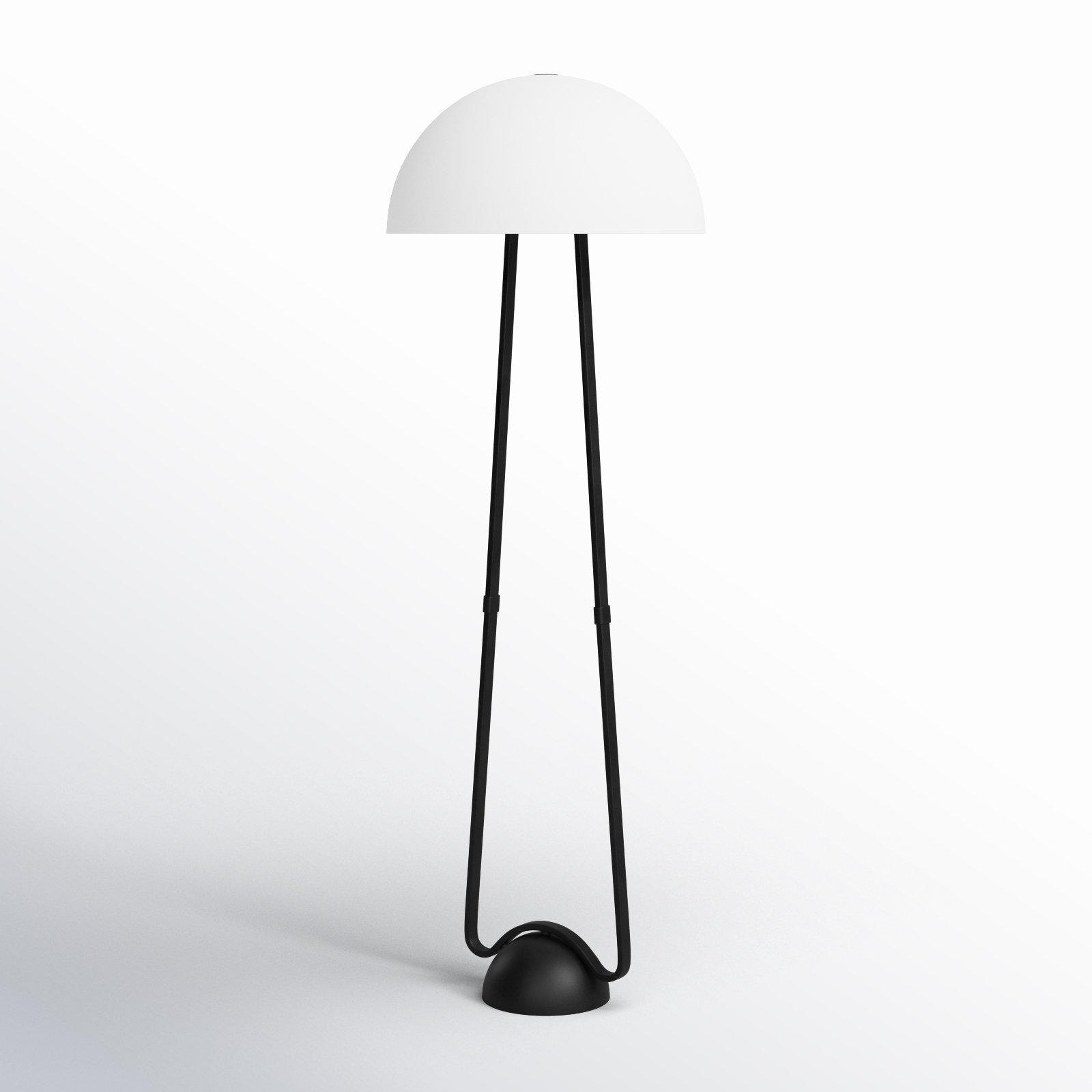 Romaine 57.5'' Steel Floor Lamp