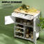 Chariot de cuisine, îlot de cuisine mobile, îlot de cuisine avec rangement