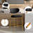 Bar Height Bar Stools Set Of 2, Velvet Ergonomic Modern Counter Stool With Back, Comfy Bar Chairs With Powder Sprayed Golden Metal Legs-449020731-449020729