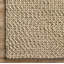 Tapis en laine crocheté à la main ivoire Amaty-536353761