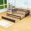 Lit de jour simple en bois avec couchette Dovber-399657480
