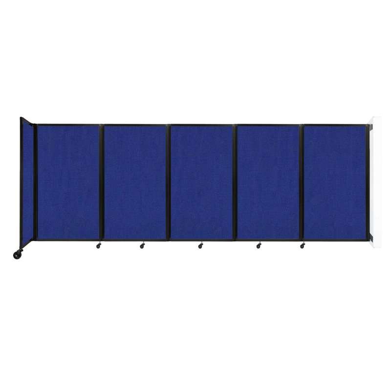 11 - Cloison pliante à panneaux, 5, Royal, H 60 po x l 168 po x P 12 po
