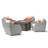 Fionnula 4 - Person Patio Conversation Set with Cushions-70920941