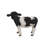 Black and White Standing Cow Statue