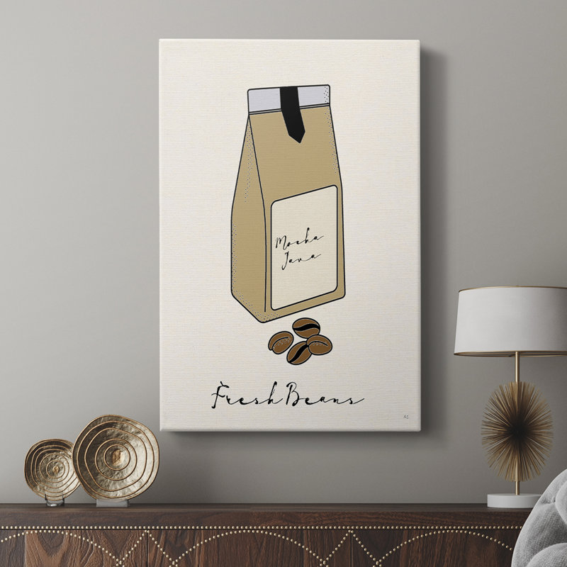 Haricots frais - Cavas enveloppés de galerie, H 18 po x l 12 po