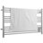 Amplia Straight Towel Rail Towel Warmer-55262694