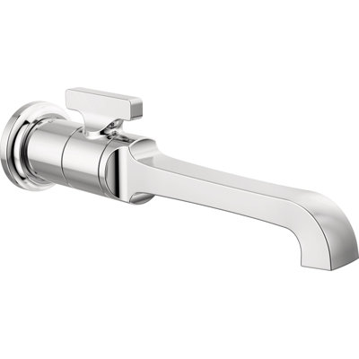 Tetra Wall Mount Bathroom Faucet, Wall Faucet for Bathroom Sink, Single Handle Bathroom Faucet